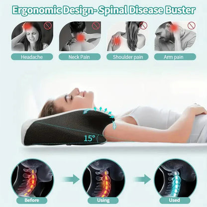OrthoDream™ | 3-in-1 Ergonomisches Nackenkissen