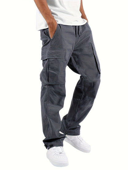 Tristan Pantalon Cargo Homme – Coupe Décontractée en Coton avec Poches Spacieuses & Style Moderne