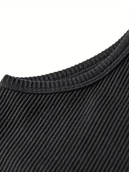 Men’s Breathable Summer Tank Top – Lightweight Comfortable Athletic Casual Workout Tee