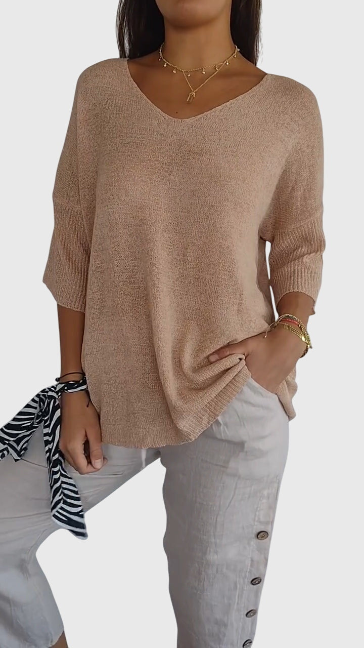 Myrial | Elegant V-Neck Top