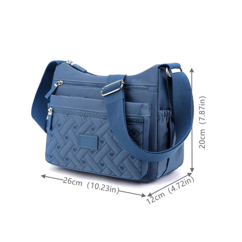 Sac Bandoulière Femme Multipoches Léger et Fonctionnel