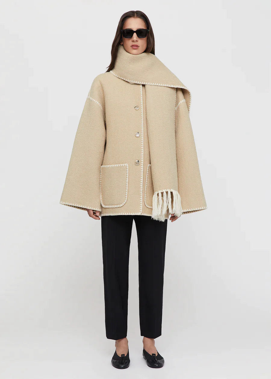 Scarf Coat™ (69% OFF)