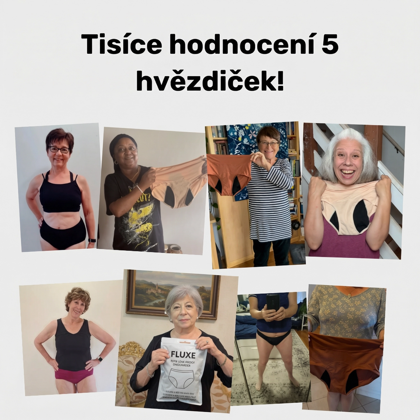 Fluxe™ - absorpční kalhotky, které nikdo nepozná