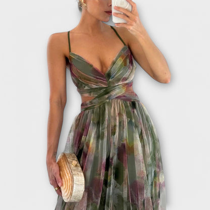 Annai Maxi Kleid aus Strick - Elegant und Formend