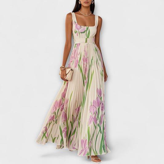Elegantes, fließendes Chiffon-Maxikleid für Damen Abendkleid