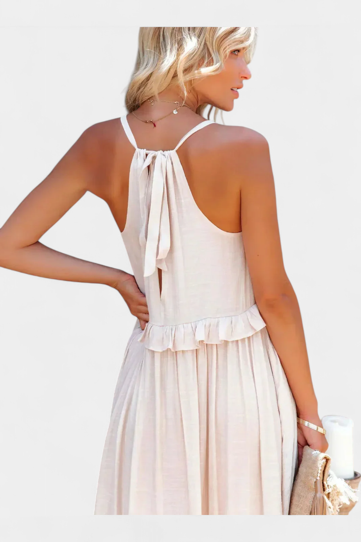 Vestido Monica de Comodidad Atemporal con Frescura Natural