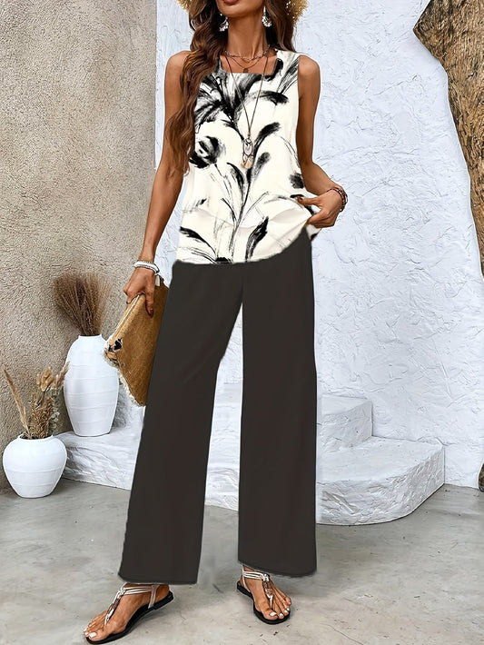 Emma| Stylish two-piece set for casual summer outings