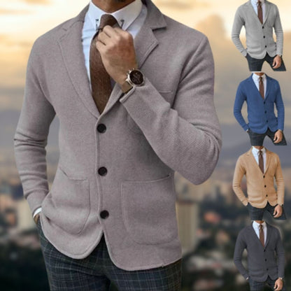 Max - Blazer polyvalent à manches longues avec col à revers