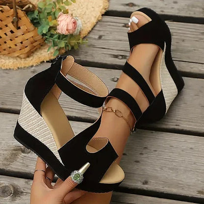 Valencia - Ορθοπεδικά σανδάλια με τακούνι