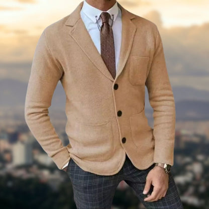 Max - Blazer polyvalent à manches longues avec col à revers