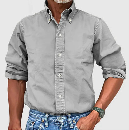 Chemise boutonnée décontractée