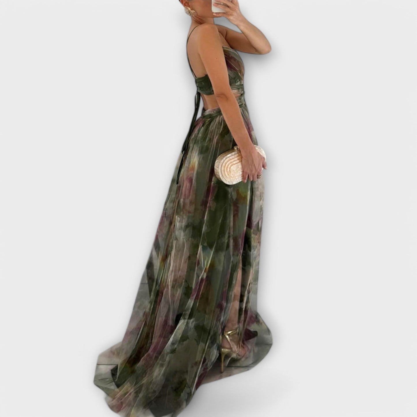 Annai Maxi Kleid aus Strick - Elegant und Formend