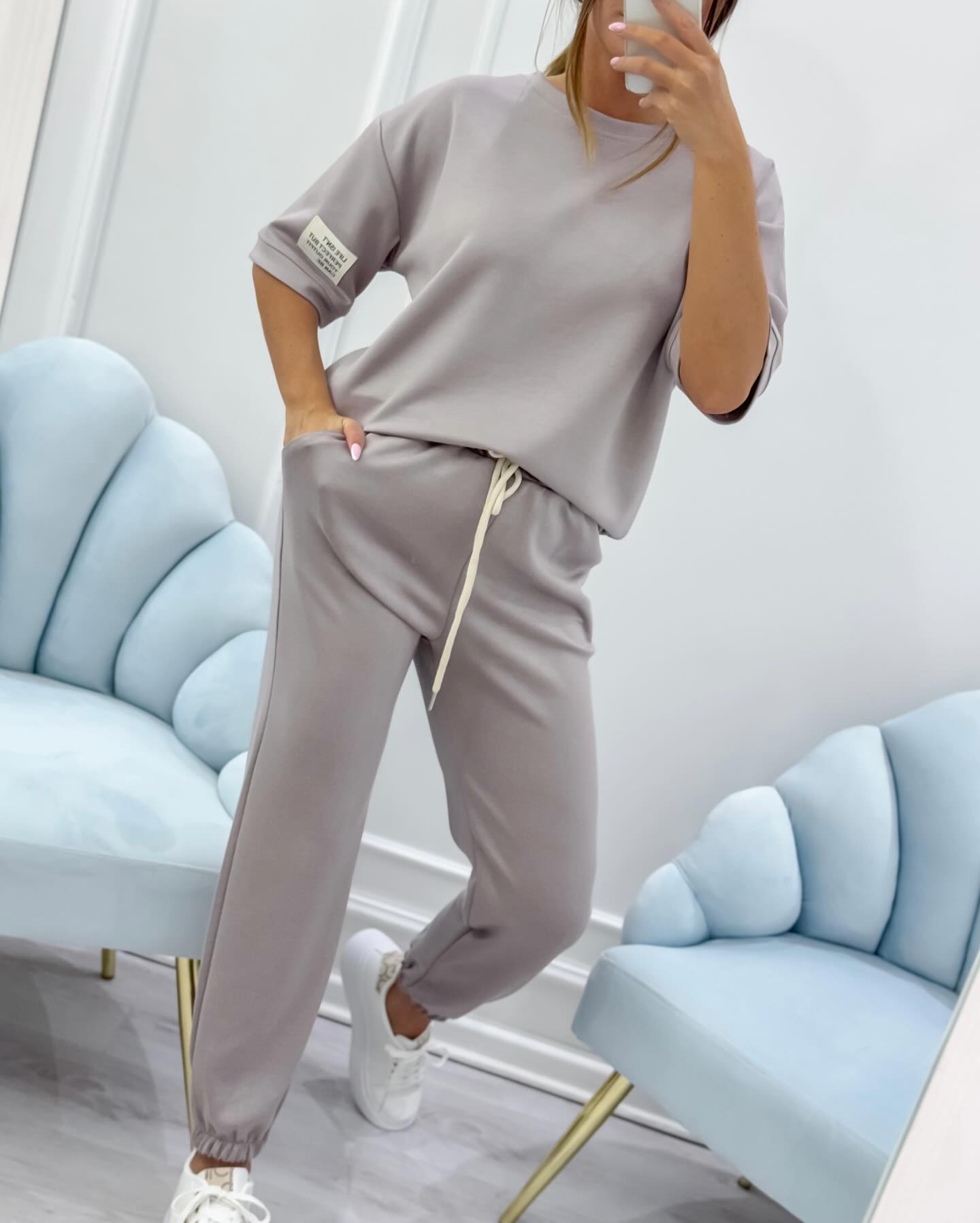 Stylish Short Sleeve Set