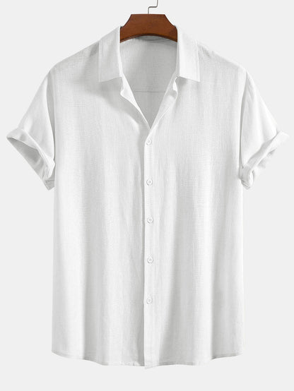 Armand – Chemise lin et pantalon droit