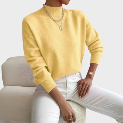 Beatriz | Pulover basic din tricot