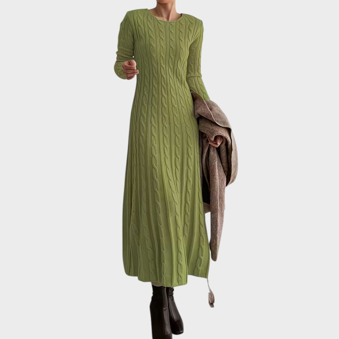Vanessa | Rochie lungă elegantă din tricot