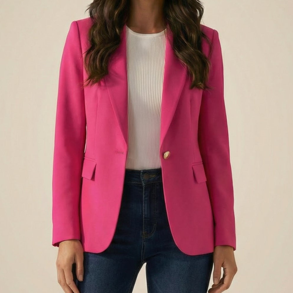 ISABELLA RELAXED BLAZER WITH FRONT POCKETS | TIMELESS EVERYDAY TAILORING