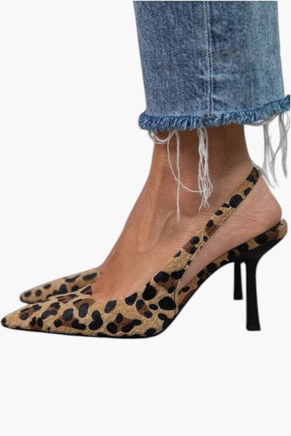 Julia - Slingback Nude Elegance