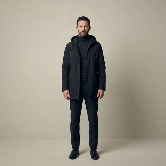 JAMES WEATHERPROOF CAPE | PROTECTIVE WARMTH WITH MODERN URBAN STYLE
