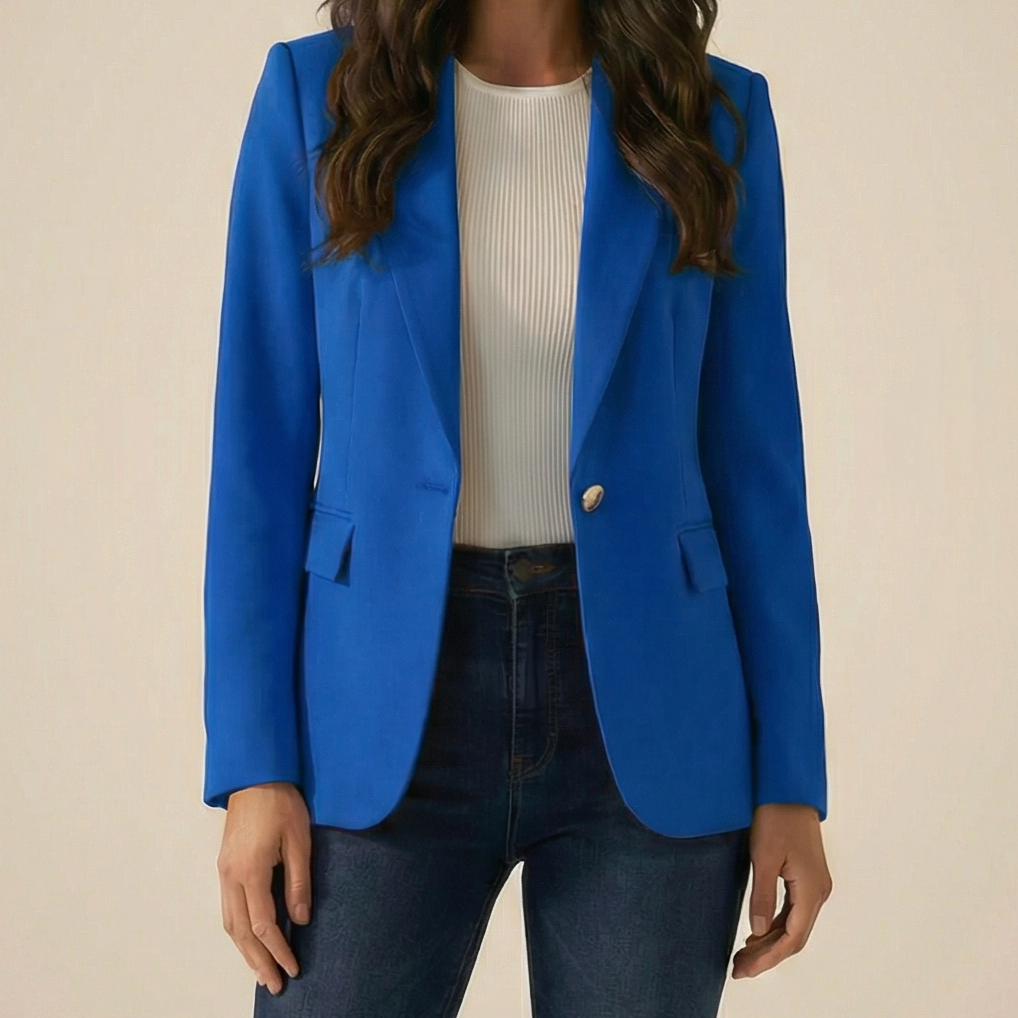 ISABELLA RELAXED BLAZER WITH FRONT POCKETS | TIMELESS EVERYDAY TAILORING
