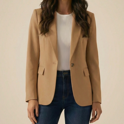 ISABELLA RELAXED BLAZER WITH FRONT POCKETS | TIMELESS EVERYDAY TAILORING