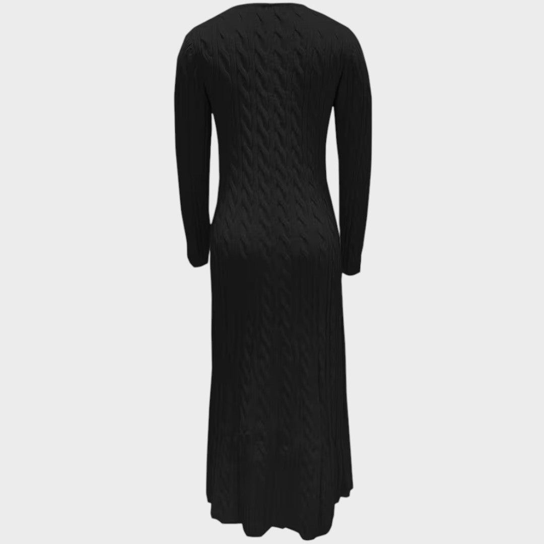 Vanessa | Rochie lungă elegantă din tricot