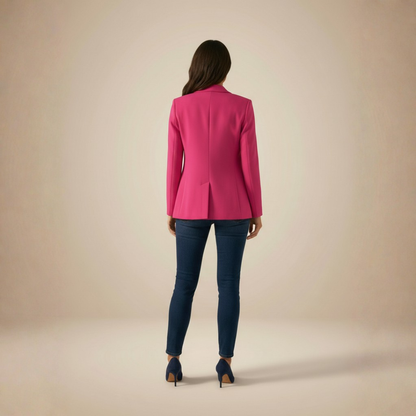 ISABELLA RELAXED BLAZER WITH FRONT POCKETS | TIMELESS EVERYDAY TAILORING