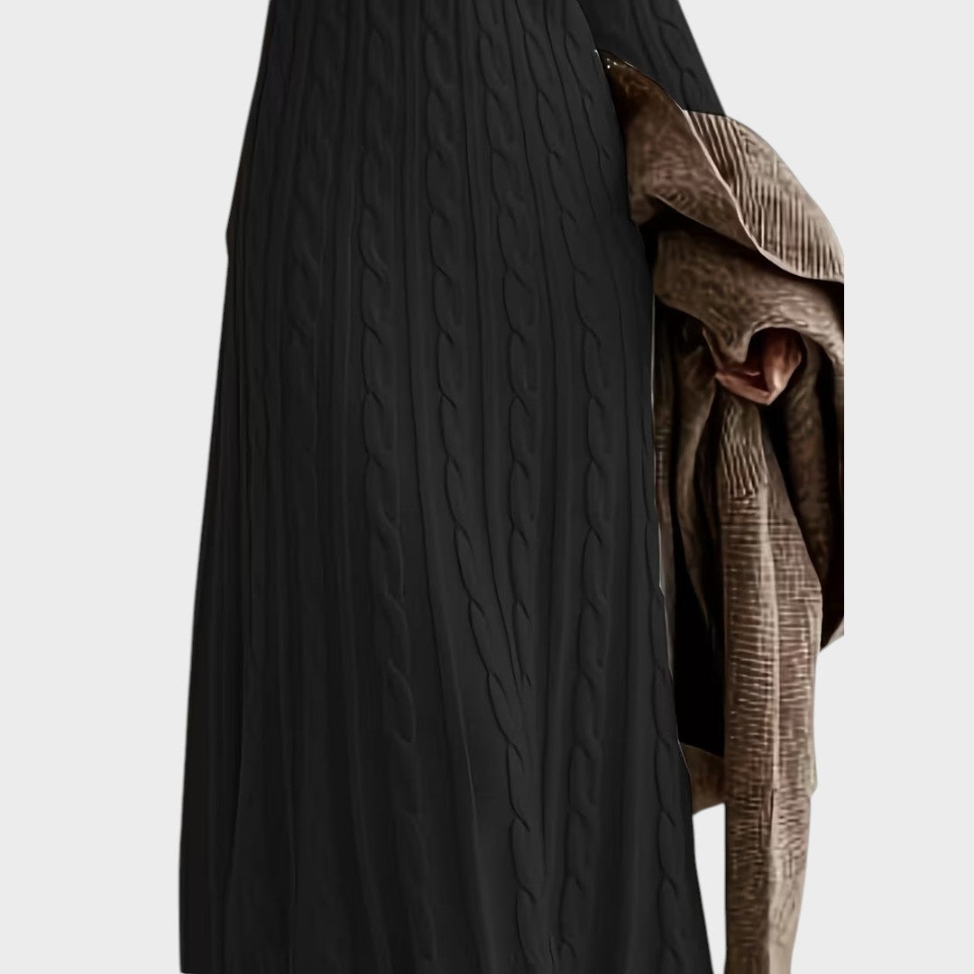 Vanessa | Rochie lungă elegantă din tricot