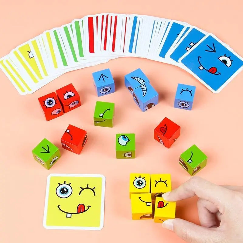 3D Facial Puzzle – Engaging & Educational Toy