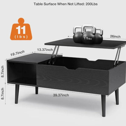 NordicNouveau™ by skörten Sweden: The Clever Coffee Table That Rises to Every Occasion