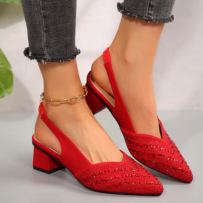 Sära Tallinn - ortopeediline slingback-plokk-kontsaking sädelev king