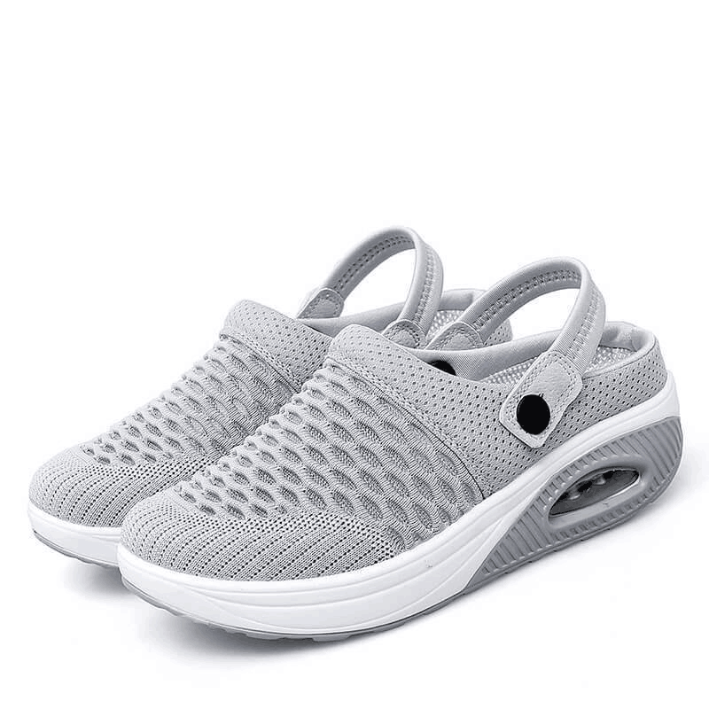 Kecha | Bequeme Slip-On Sneaker mit Strickobermaterial