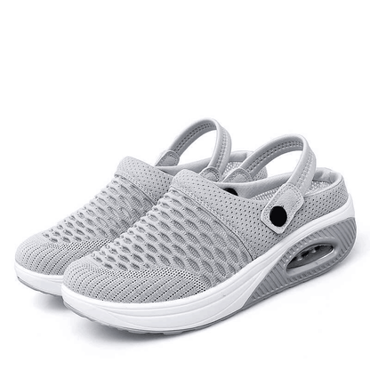 Kecha | Bequeme Slip-On Sneaker mit Strickobermaterial