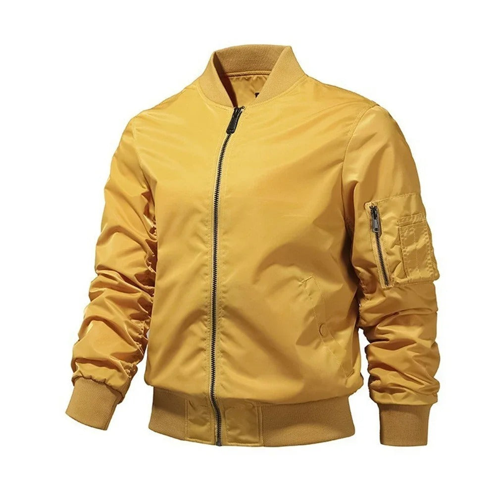 Licht & Trendy Heren Bomberjack voor de Herfst – Hector