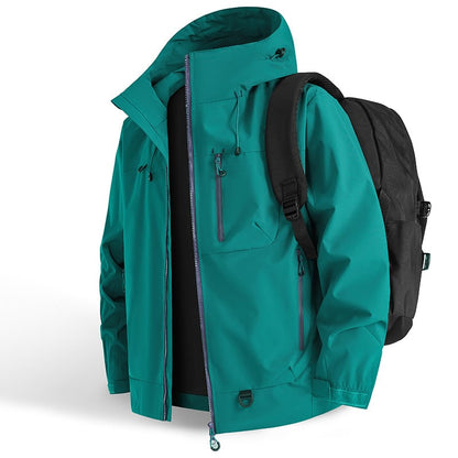 Wasserdichte Jacke für Outdoor-Abenteuer und den Stadtverkehr
