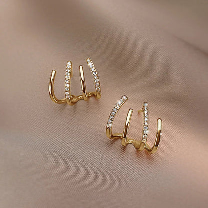 Damen Creolen Ohrringe | Multi Ring