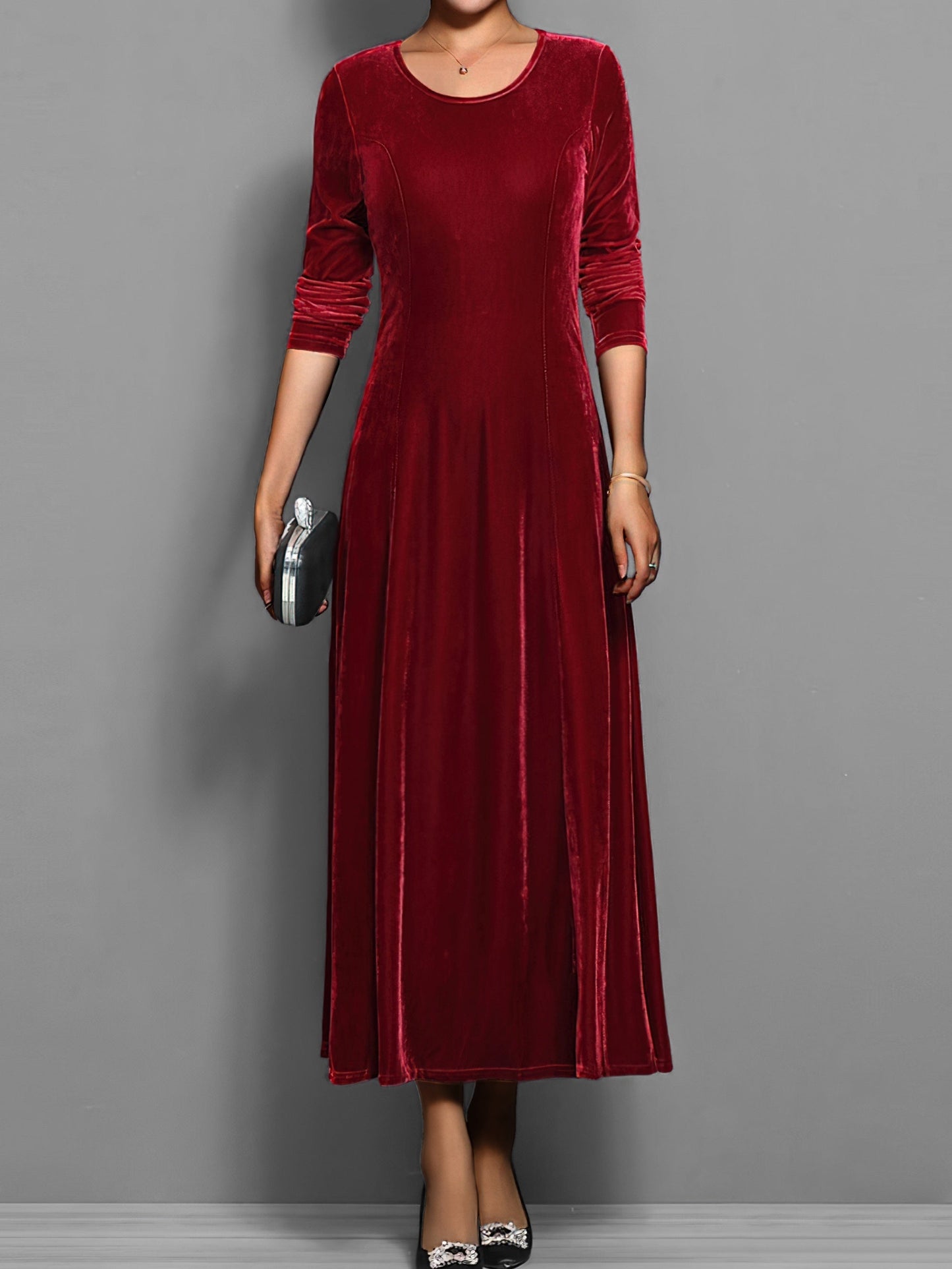 Soft Velvet Dress