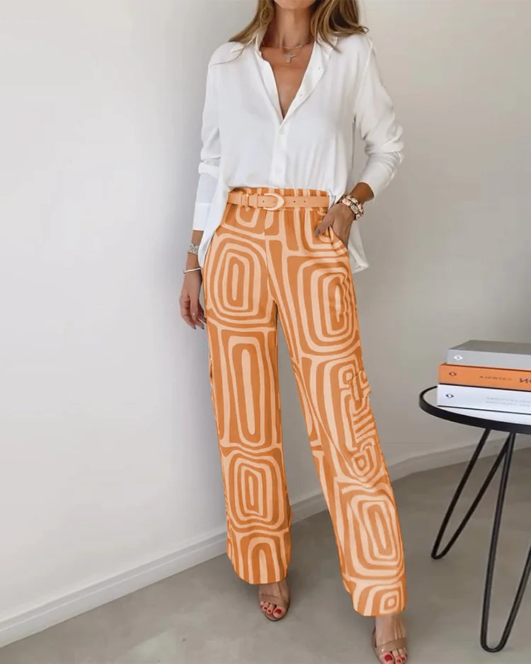 Brynn™ | Effortless Shirt & Pant Set