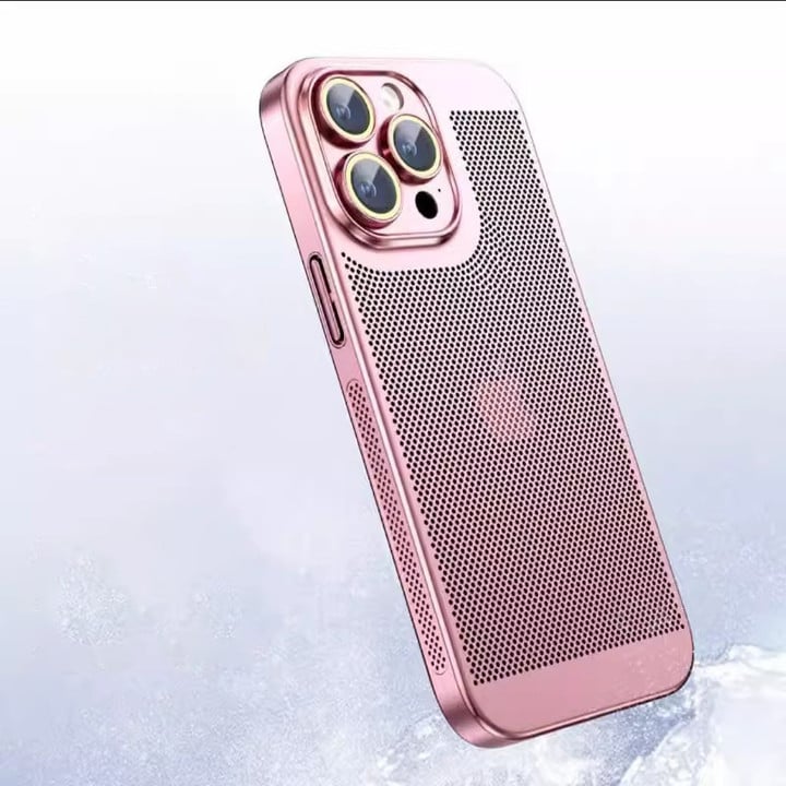 Breathable Cooling iPhone Case with Heat Dissipation