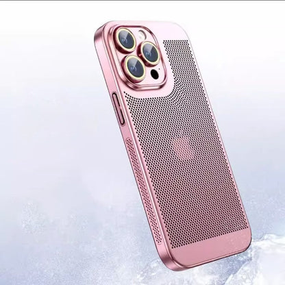 Breathable Cooling iPhone Case with Heat Dissipation