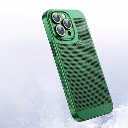 Breathable Cooling iPhone Case with Heat Dissipation