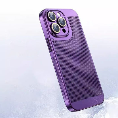 Breathable Cooling iPhone Case with Heat Dissipation