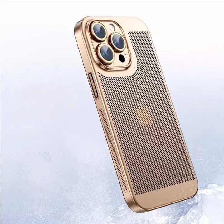 Breathable Cooling iPhone Case with Heat Dissipation