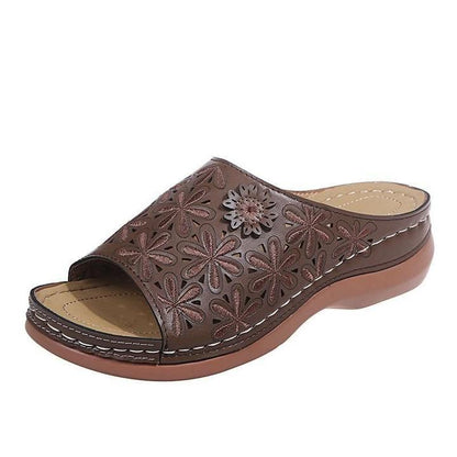 Women's Orthopedic Flat Cushioned Sandals for Walking