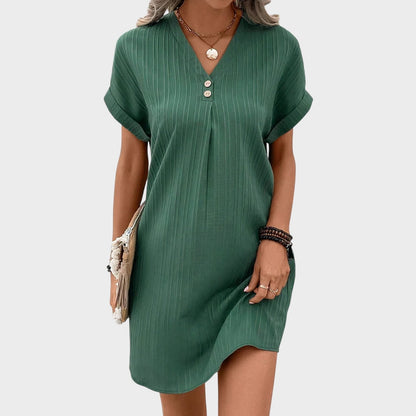 Luna - Vestido con escote en V