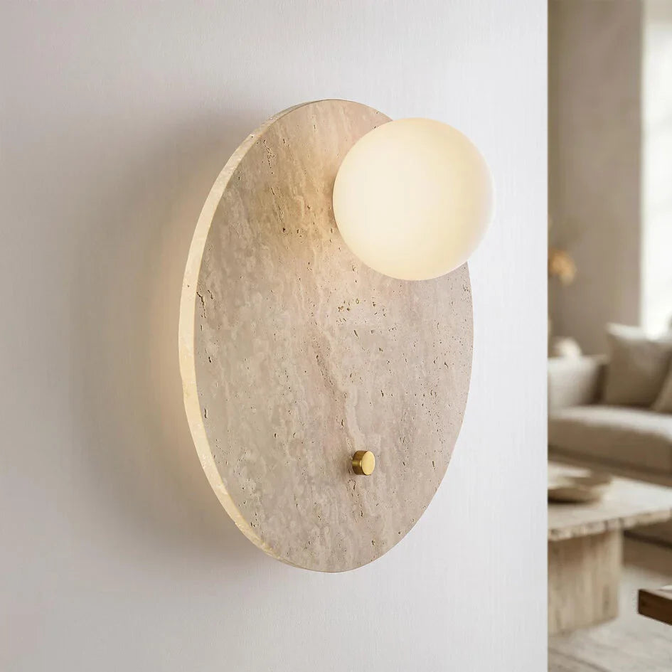 OCS - Wandlamp Natuursteen Arto