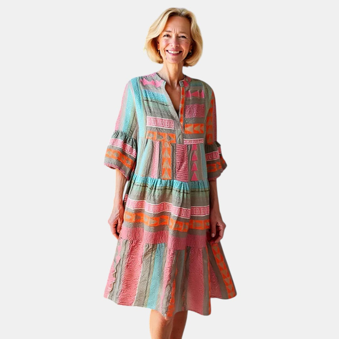 Lissie™ | Robe Élégante avec Couverture du Ventre

Salopette Imprimée Confortable