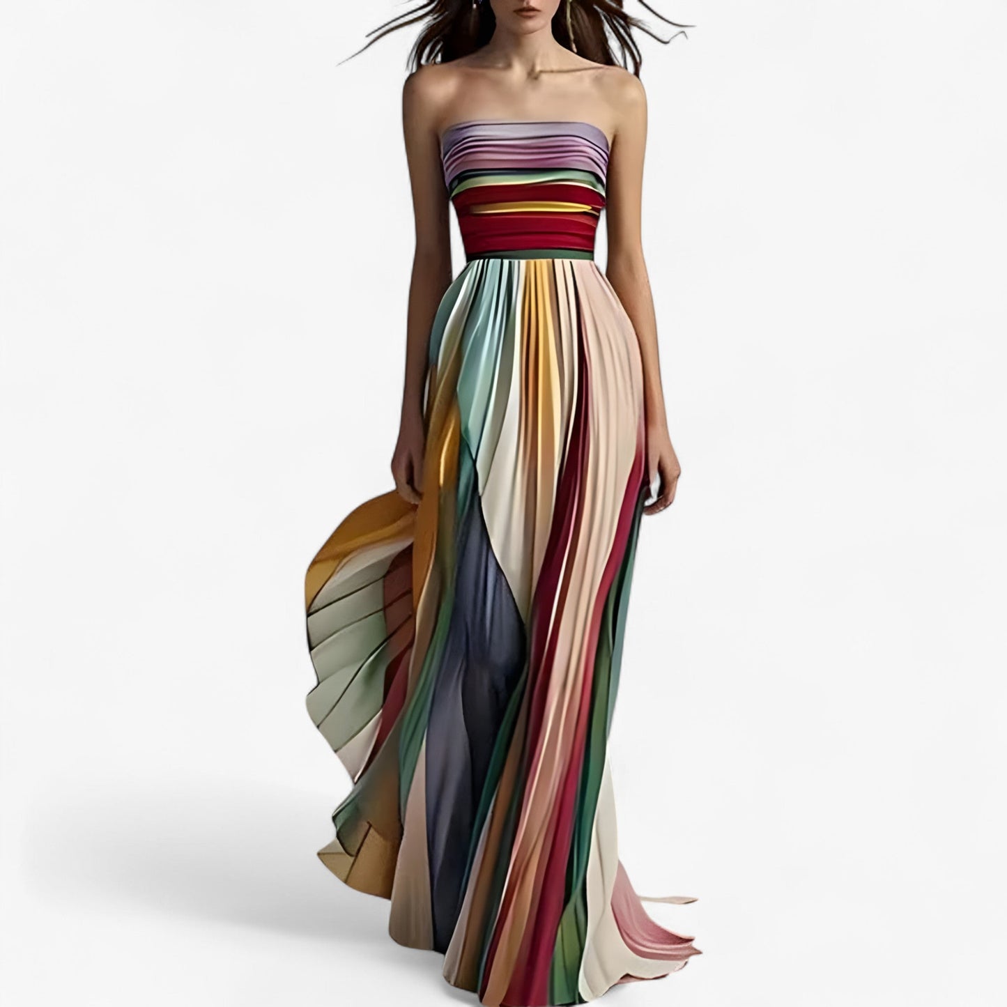 Alba langes Freizeitkleid – Premium-Komfort