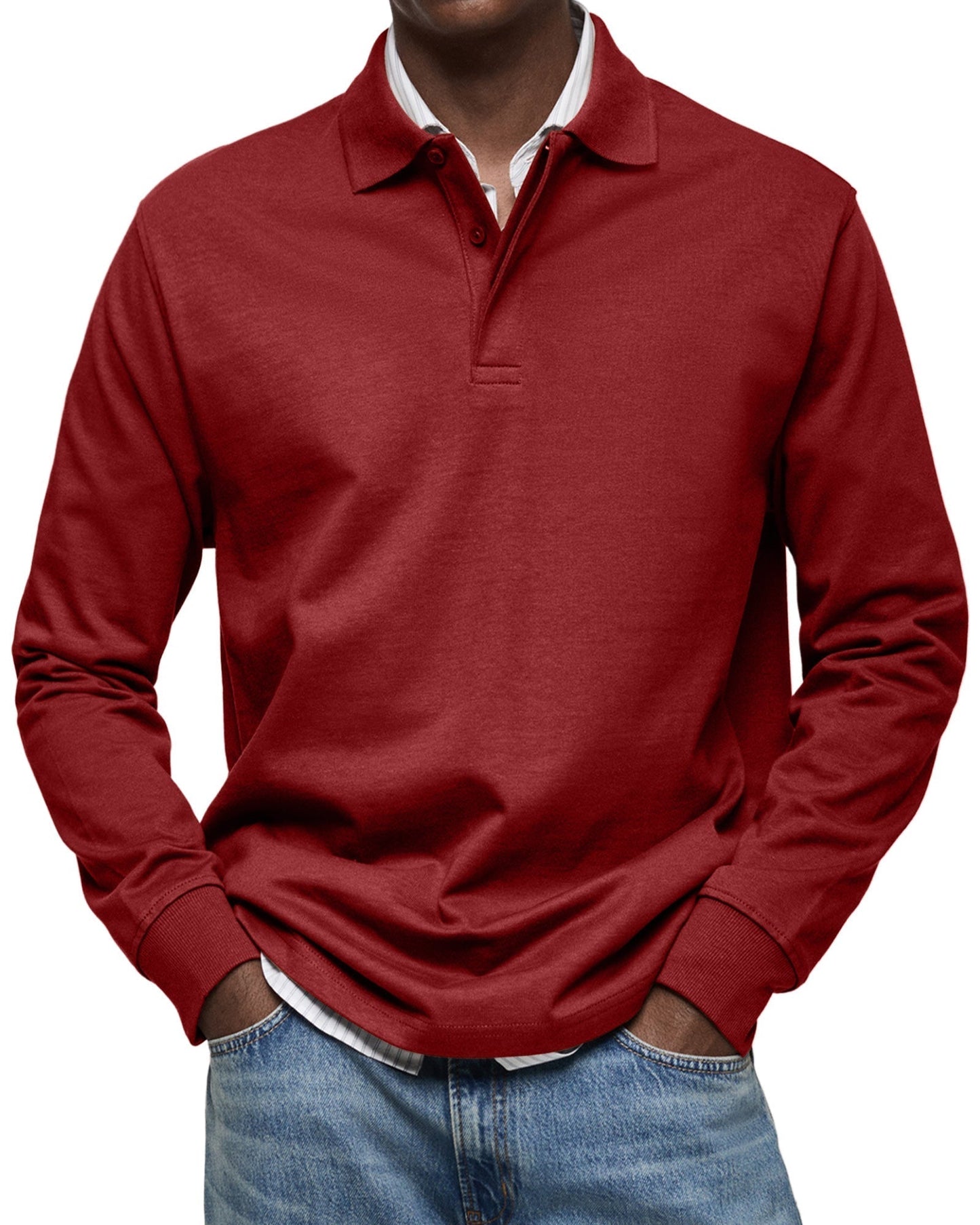 Zyviro| MOHR® | Polo lujo de manga larga