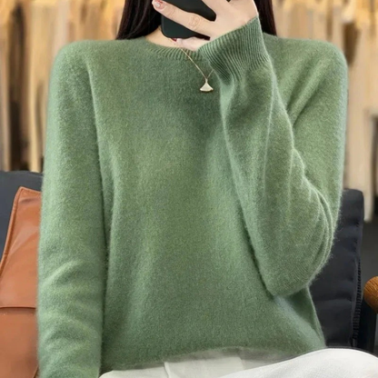 100% Merinowolle Pullover für Damen – Strickpullover für Winter